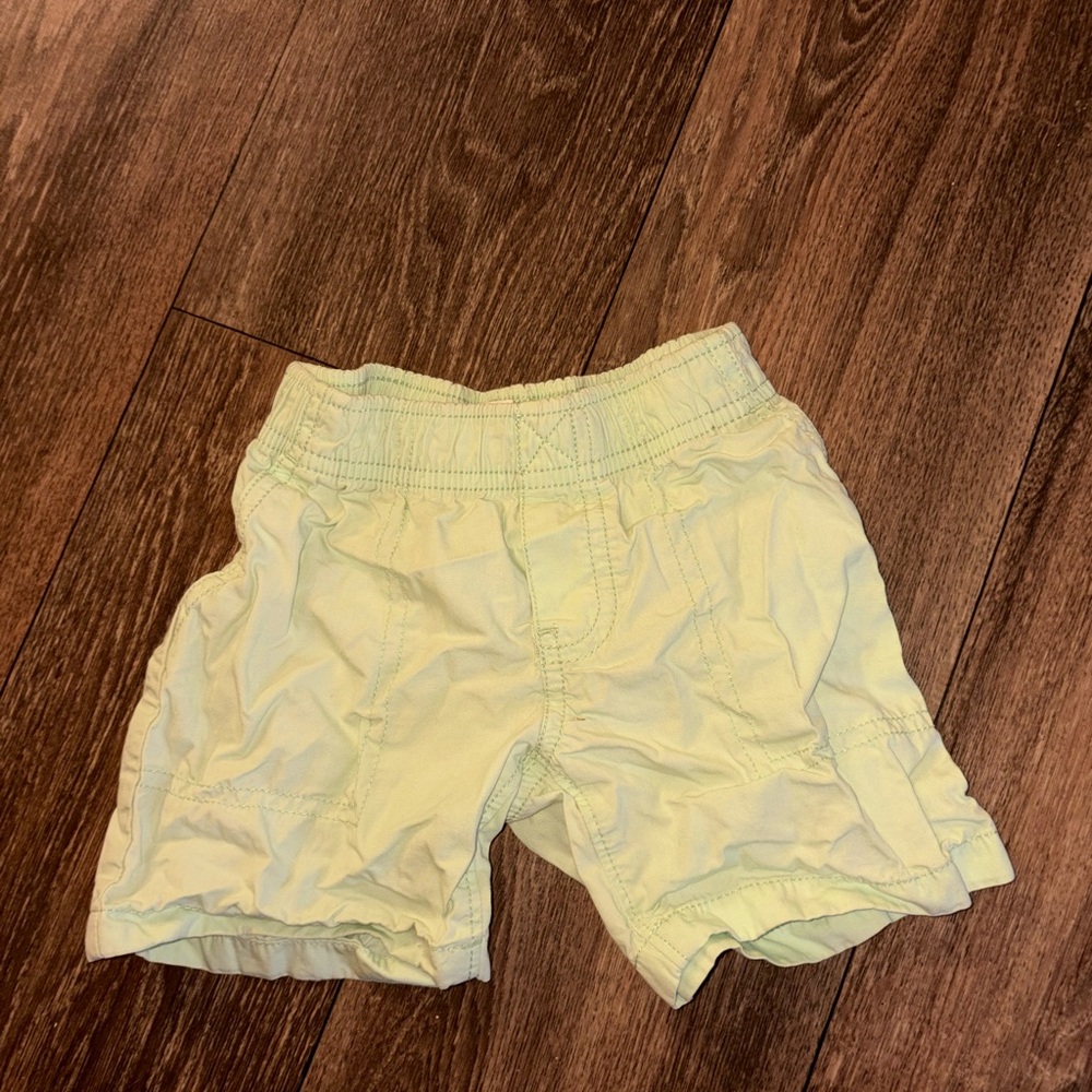 Carter's Soft Green Toddler Shorts